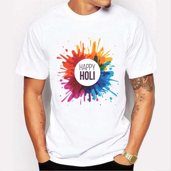 Happy Holi tshirt 2